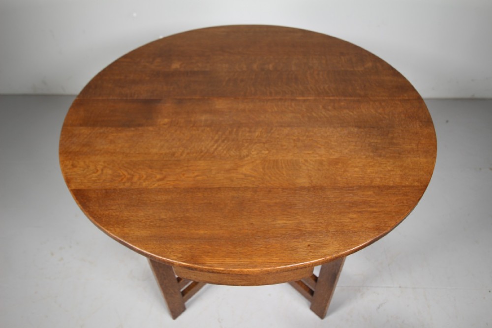 Heals 1930's Oak Folding Side Table View III