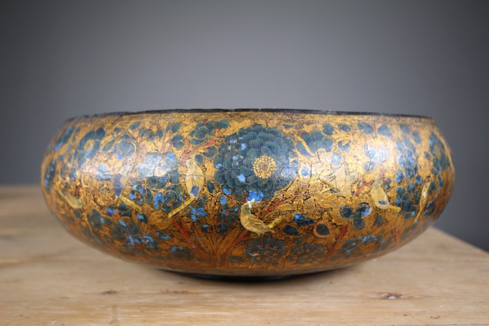 Beautiful 19th Century Antique Kashmiri Bowl View III