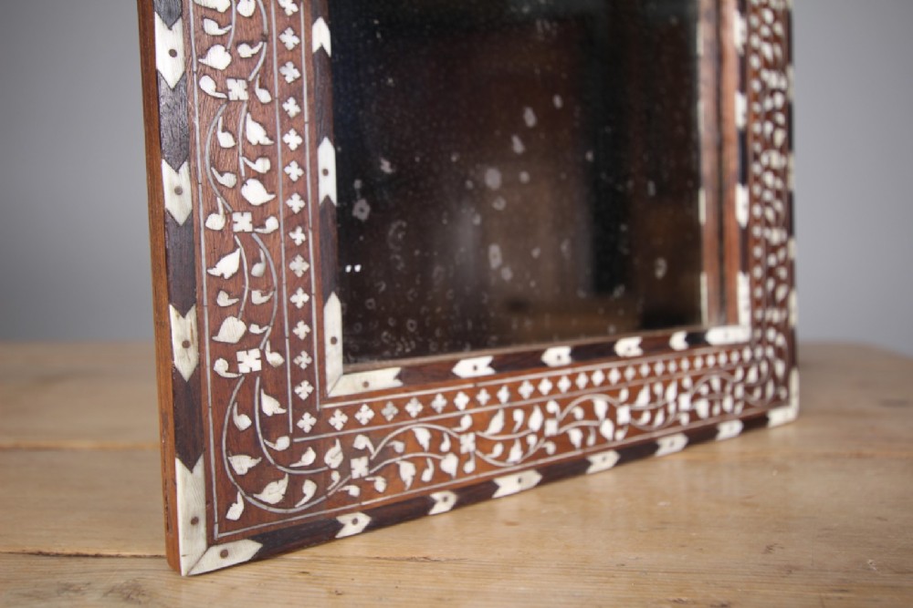 Moorish 1920's Quality Inlaid Mirror View II