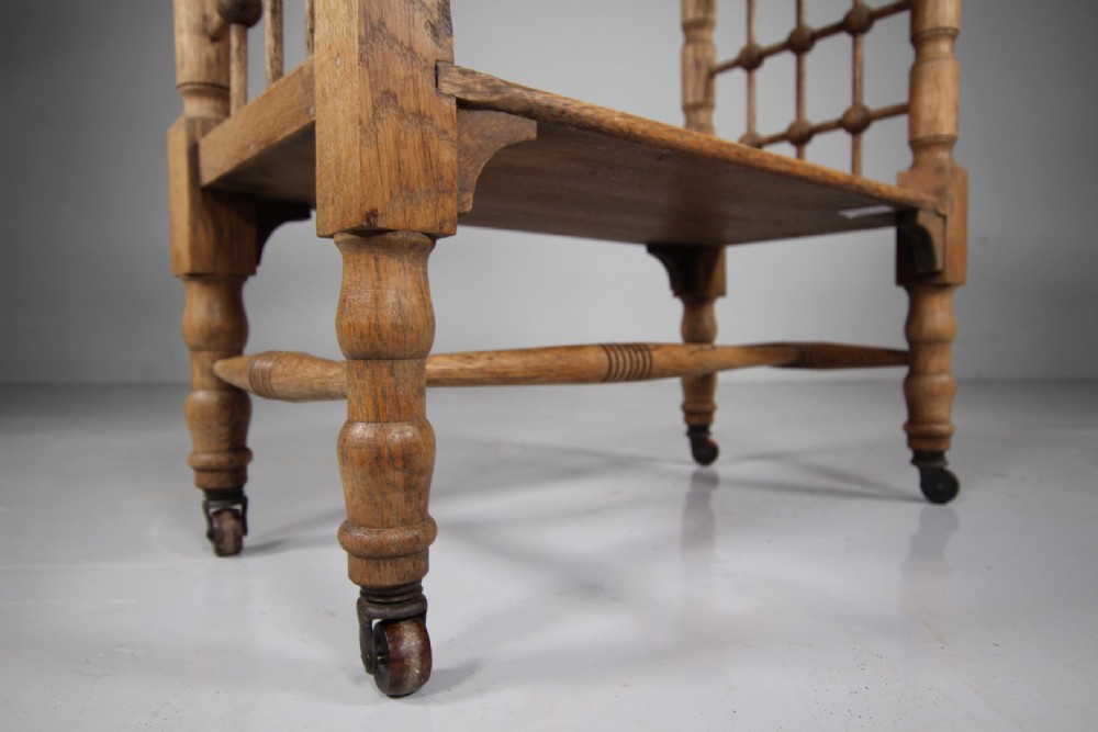 Liberty’s Antique Oak Side Table by Leonard Wyburd View II