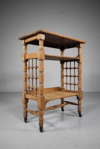 Liberty’s Antique Oak Side Table by Leonard Wyburd