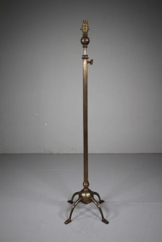 19th Century WAS Benson Antique Extending Floor Lamp View V