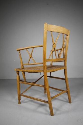 Regency Original Painted Antique Sussex Country Armchair View III