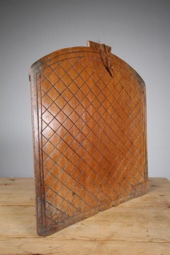 Late Georgian Antique Period Oak Oat Cake Riddleboard View II