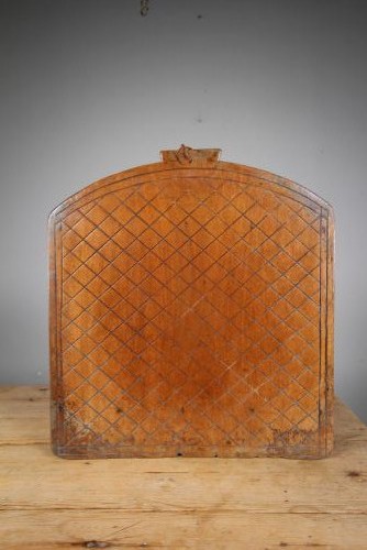 Late Georgian Antique Period Oak Oat Cake Riddleboard View III