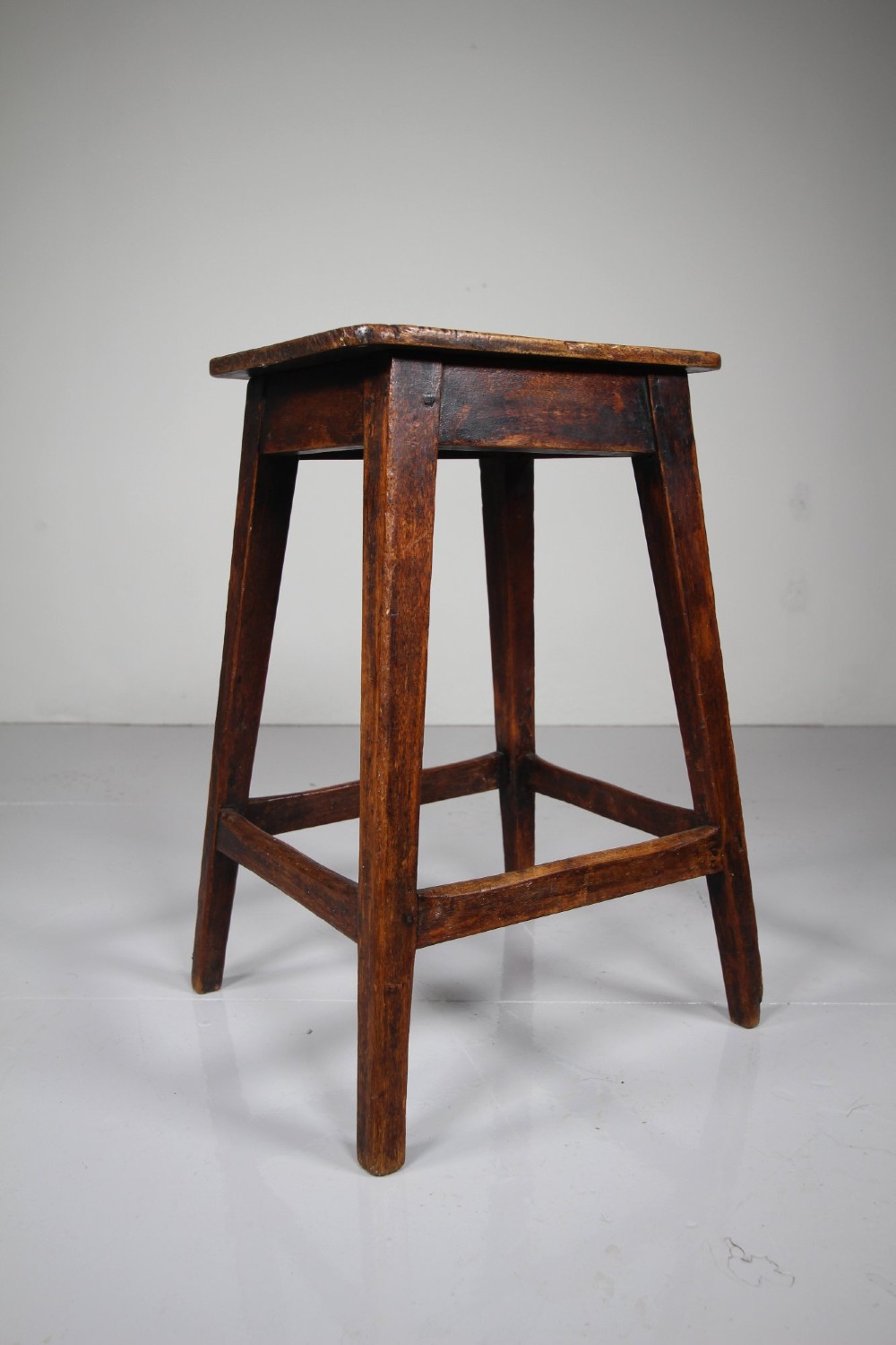 English Georgian Antique Tall Stool