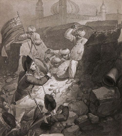 The Storming of Seringapatam by William Marshall Craig (c.1763- 1827) circa 1799