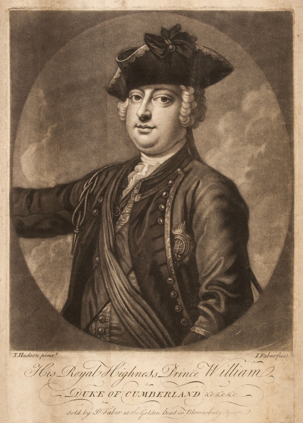 An 18th-century equestrian oil portrait depicting a military officer in a red coat mounted on a brown horse, enclosed in a carved giltwood frame. View IV