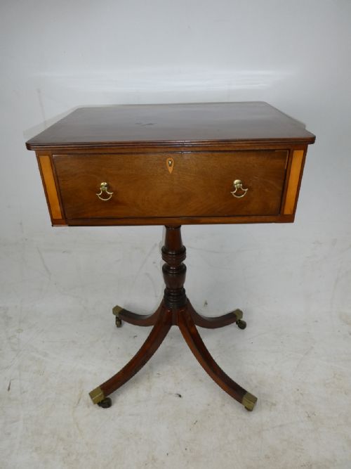 English Regency Lamp Table