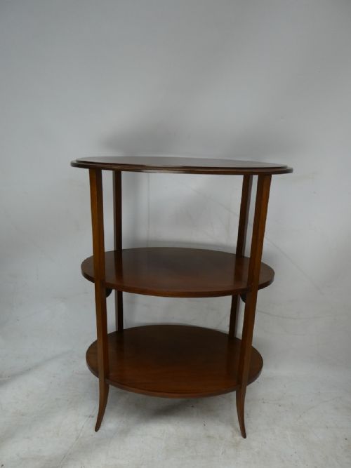 Edwardian 3 Tier Oval Table
