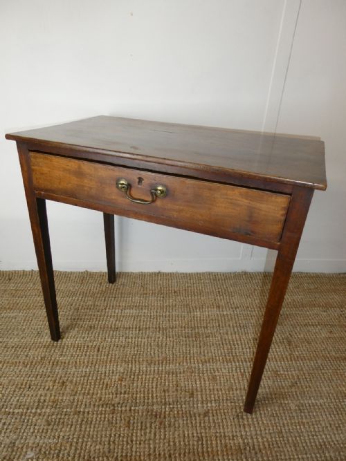 Neat English 18thc Side Table