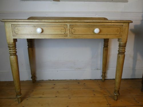 19thc Original Painted Table