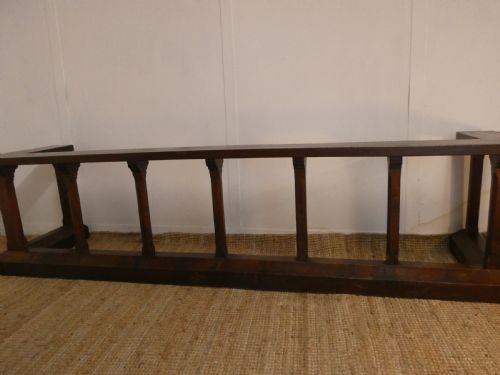 Late 19thc Oak Club Fender