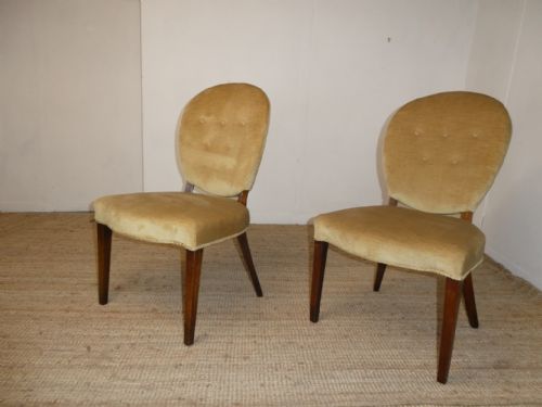 Pair 18thc Side Chairs