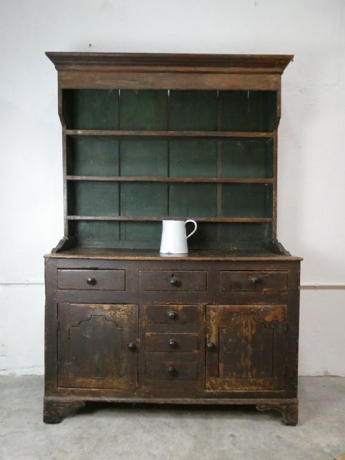 19thc Irish Painted Dresser