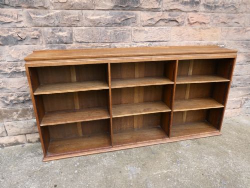 Large Oak Whytock & Reid Bookcase