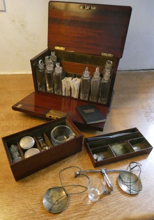 19thc Apothecary Box