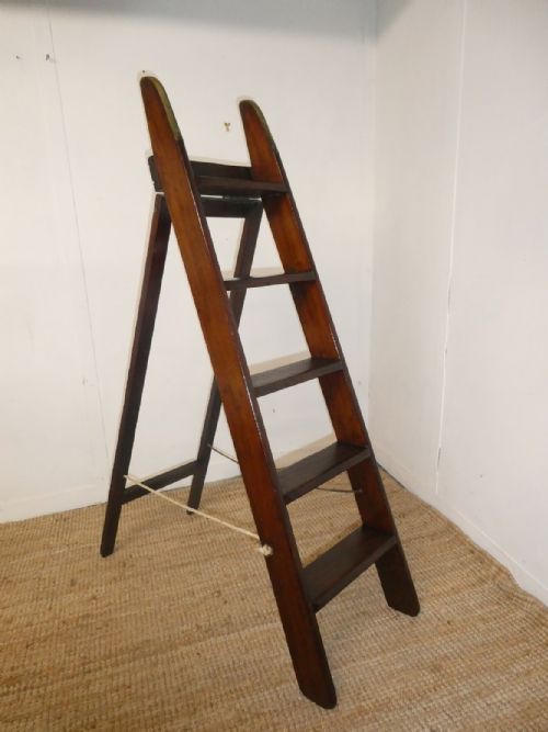 19th C Library Steps