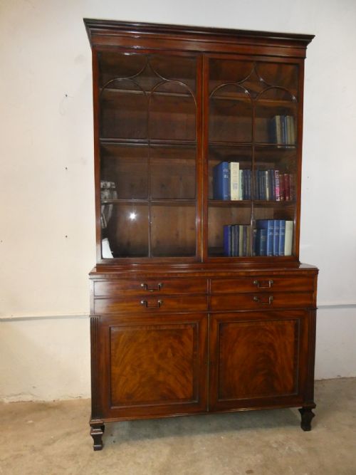 Large Regency Bookcase