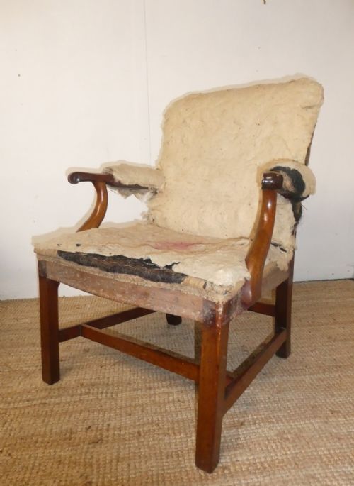 18thc Scottish Gainsborough Chair