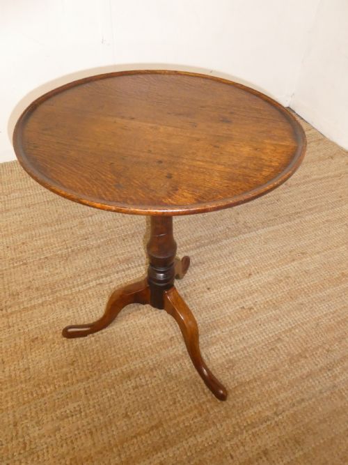 18thc Elm & Oak Round Table