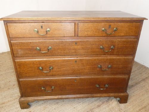 18thc Oak Chest of Drawers