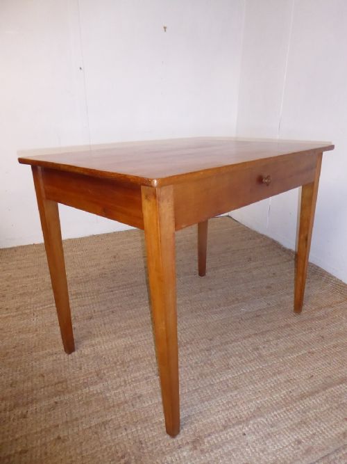19thc Fruitwood Side Table