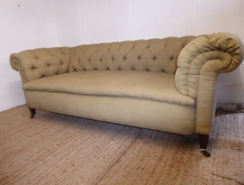 Late 19thc Chesterfield Sofa
