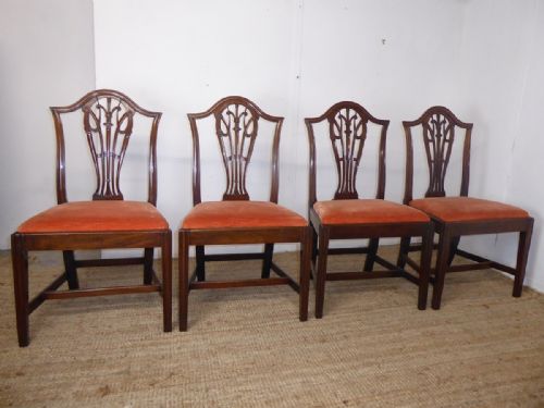 Four 18thcentury Dining Chairs