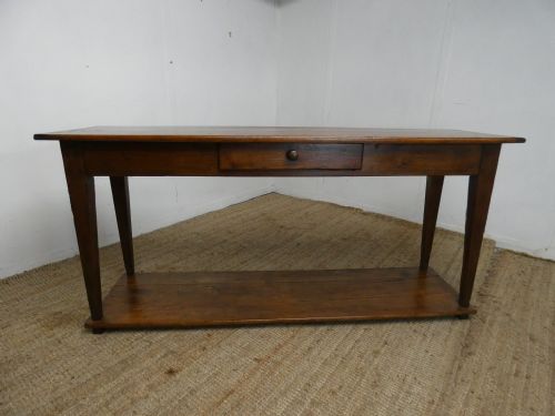 19th Century Fruitwood Console Table