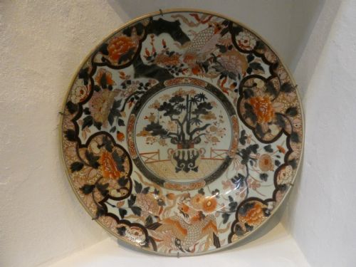 Large18th Century Imari Charger 55cm Diameter