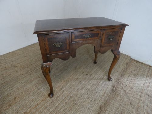 Neat Walnut Side Table