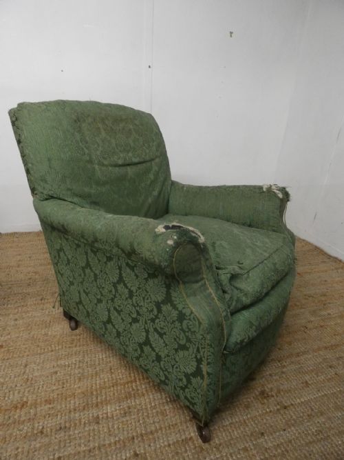 19th Century Arm Chair for Upholstery