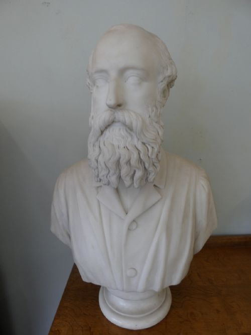 19thc  Marble Bust of a Gentleman