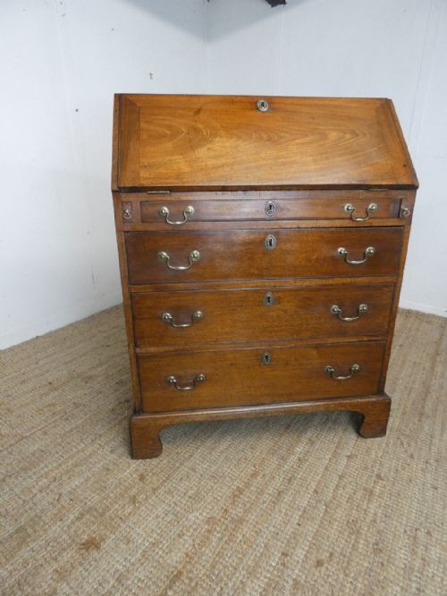 Small 18thc Mahogany Bureau