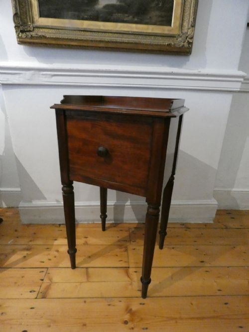 19thc Bedside Table
