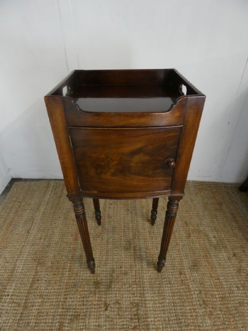 Neat Regency Bedside Table