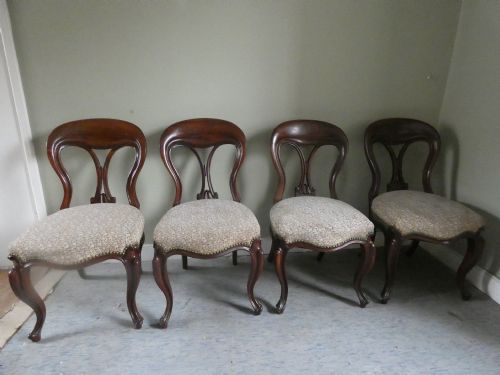 Set of Four |Scottish 19thc Dining Chairs