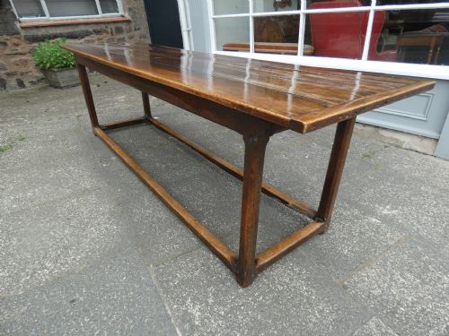 Early 18thc Oak Refectory Table