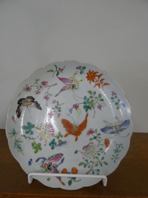 1900s Chinese Famille Rose Dish