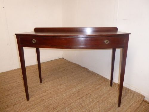 18thc Bow Front Side Table