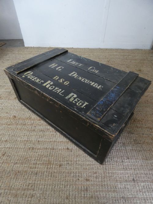 Military Trunk Lieut Col. Duncombe