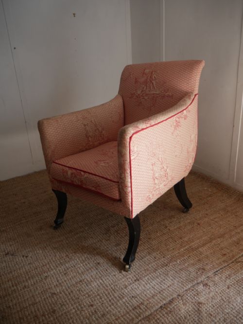 Fine |Regency Style Arm Chair