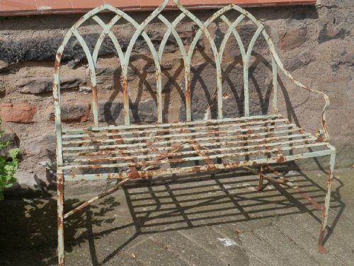 19th Century Garden Bench