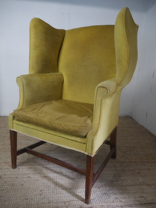 English 18thc Wing Arm Chair