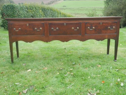 Large English 18thcentury Dresser