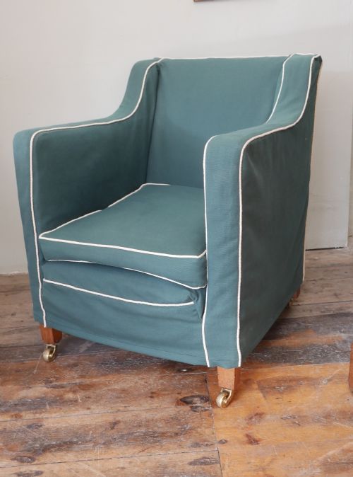 Neat Loose  Cover Arm Chair