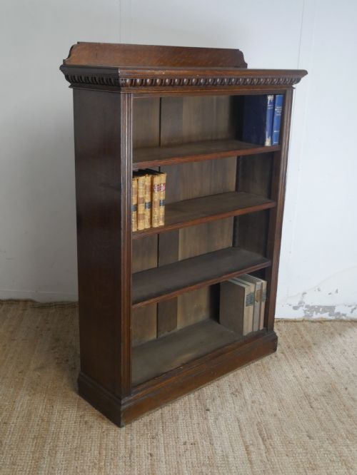 19thcentury Oak Bookcase