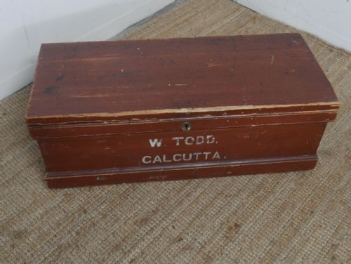 Painted Pine Trunk W. Todd Calcutta
