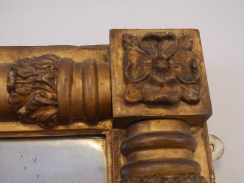 LATE REGENCY GILT OVERMANTEL MIRROR - ADDITIONAL PHOTO 7